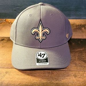 New Orleans Saints '47 Dark Grey and Gold Adjustable MVP Hat
